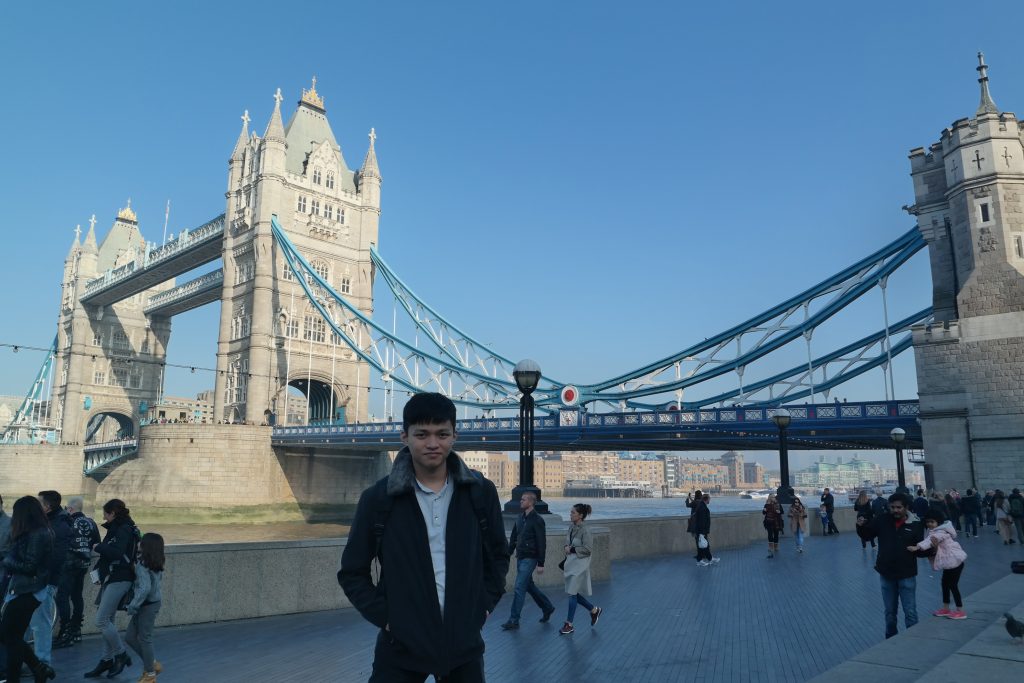 A photograph from years ago in the United Kingdom